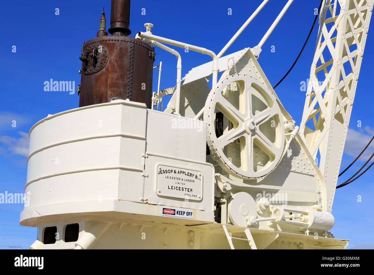 Steam crane hi-res stock photography and images - Alamy