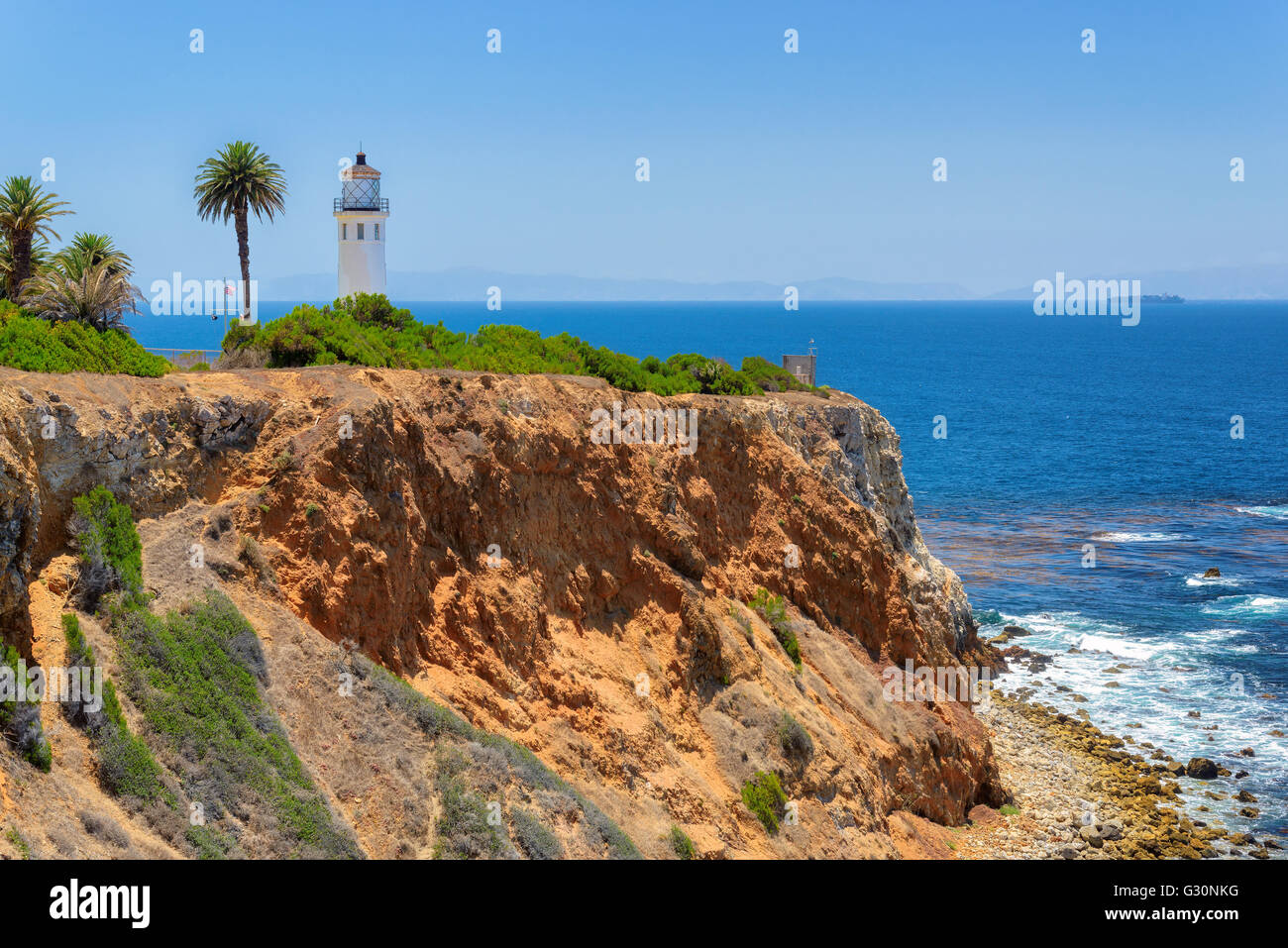 California Lighthouse Stock Photo