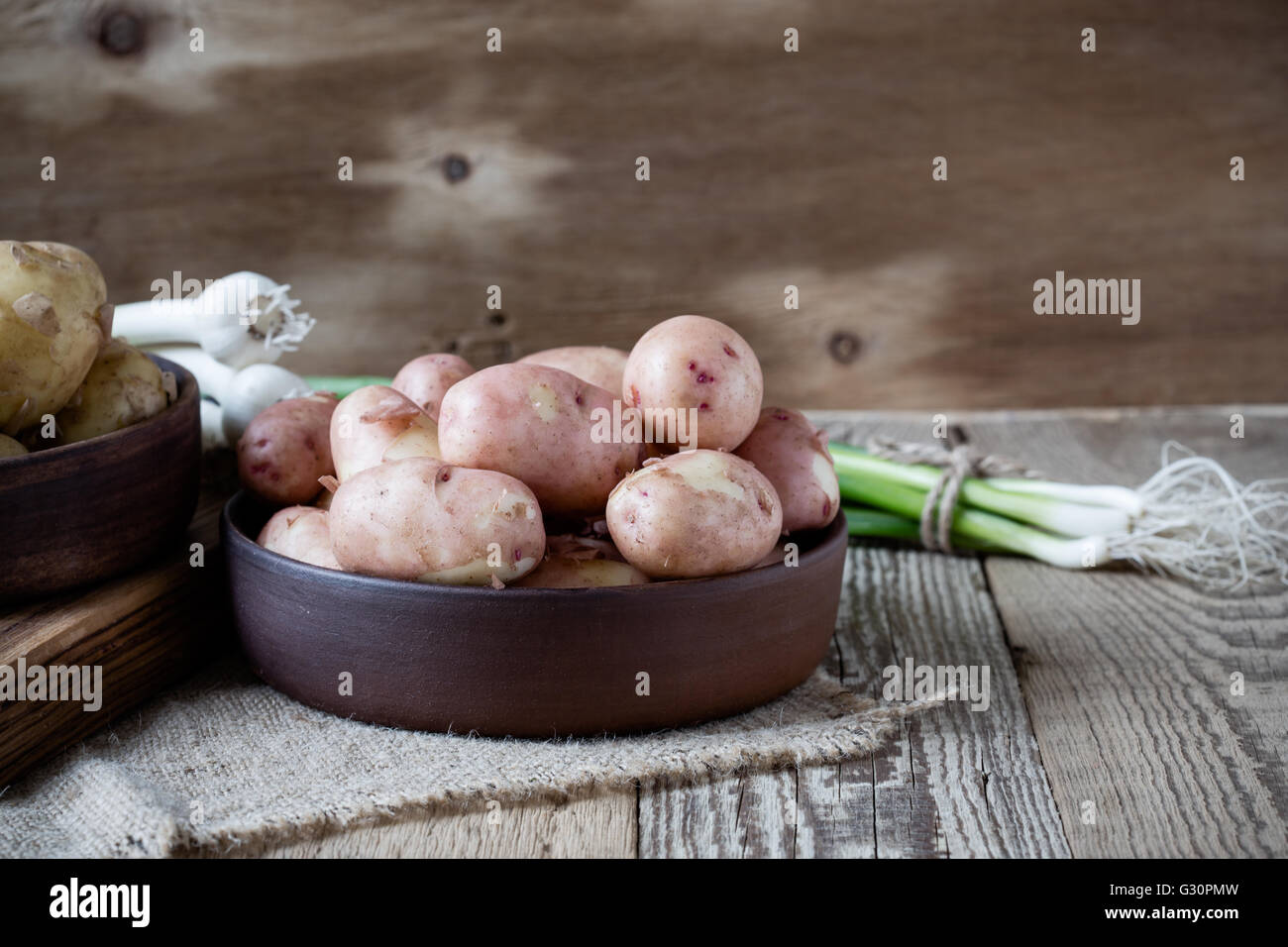 Spring onion and potatoes hires stock photography and images Alamy