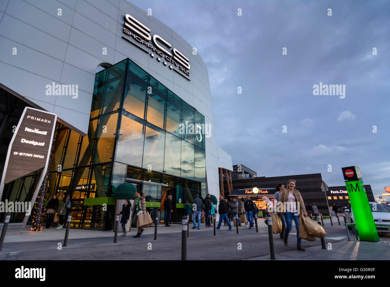 shopping mall 'Shopping City Süd' (SCS), Austria, Niederösterreich, Lower Austria, Wienerwald, Vösendorf Stock Photo