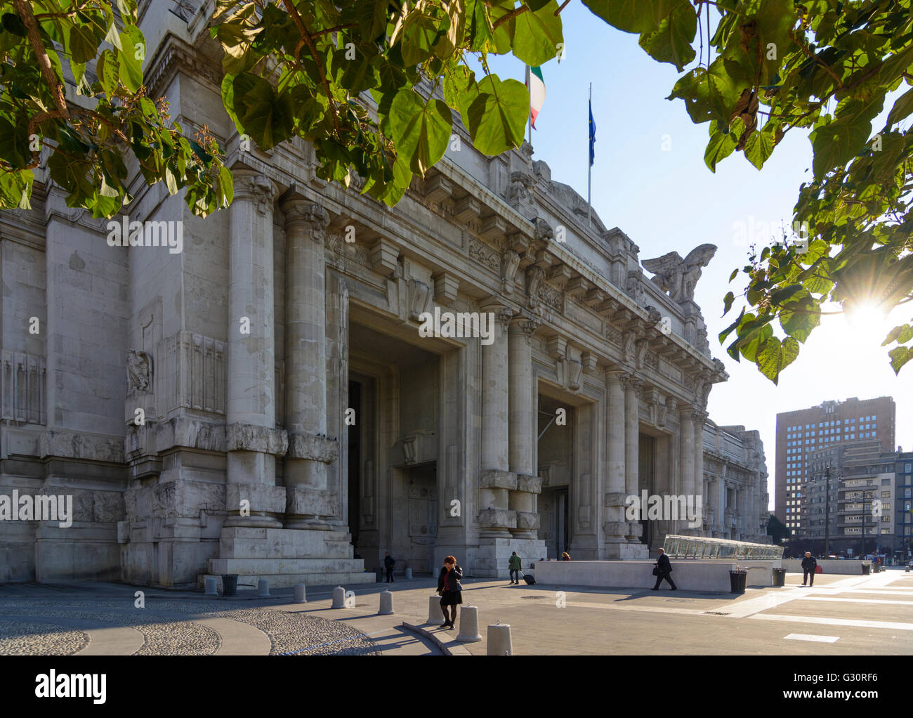 railway station Milano Centrale, Italy, Lombardei, Lombardy, , Mailand, Milan Stock Photo