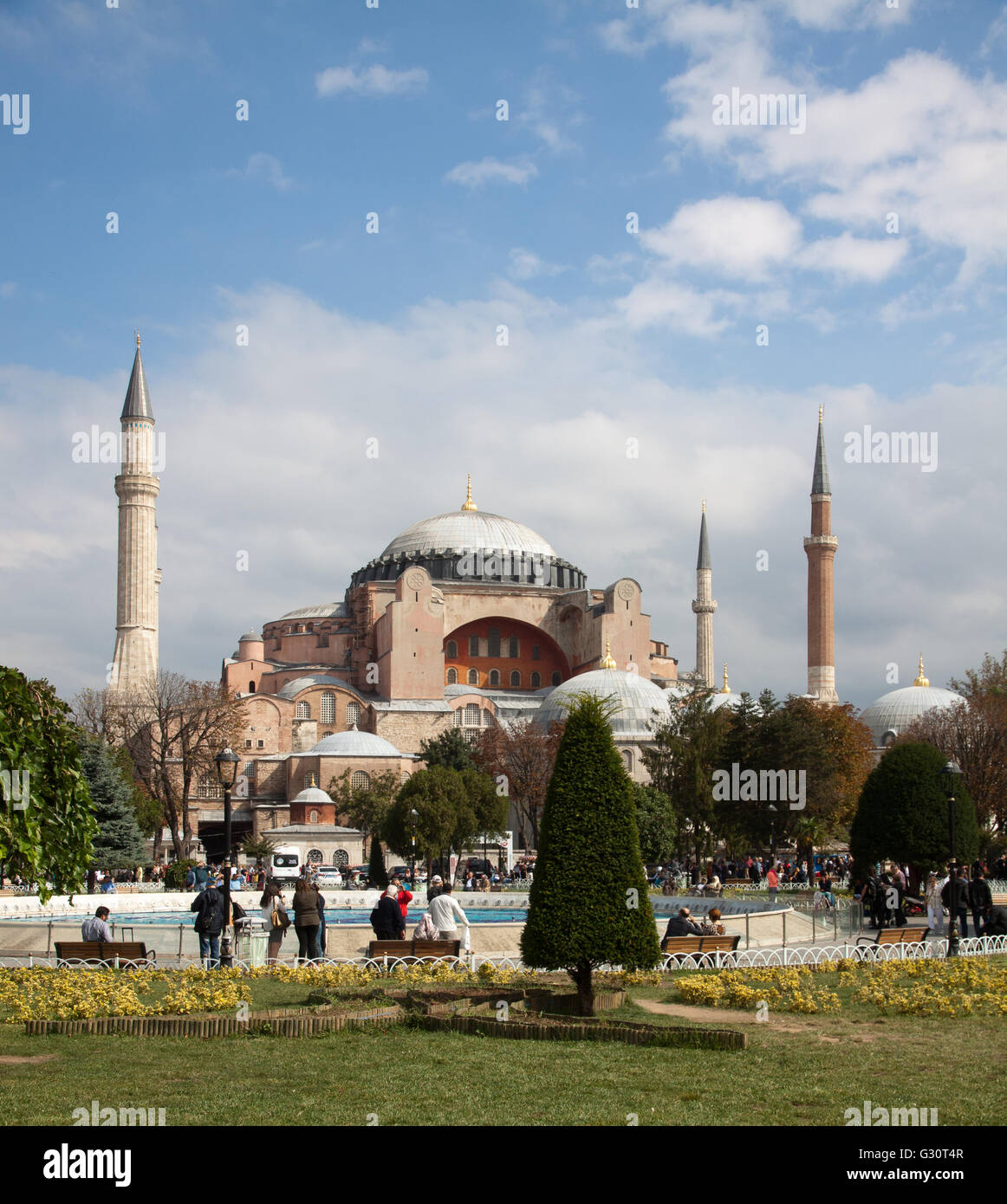 Hagia Sophia Mosque Stock Photo
