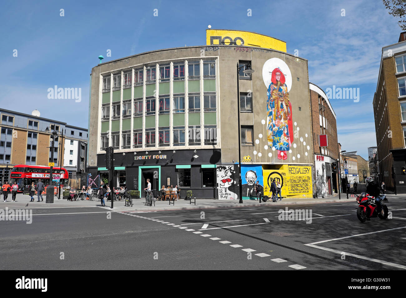 Shoreditch Social Centre and Red Gallery Rivington Street, London EC2A