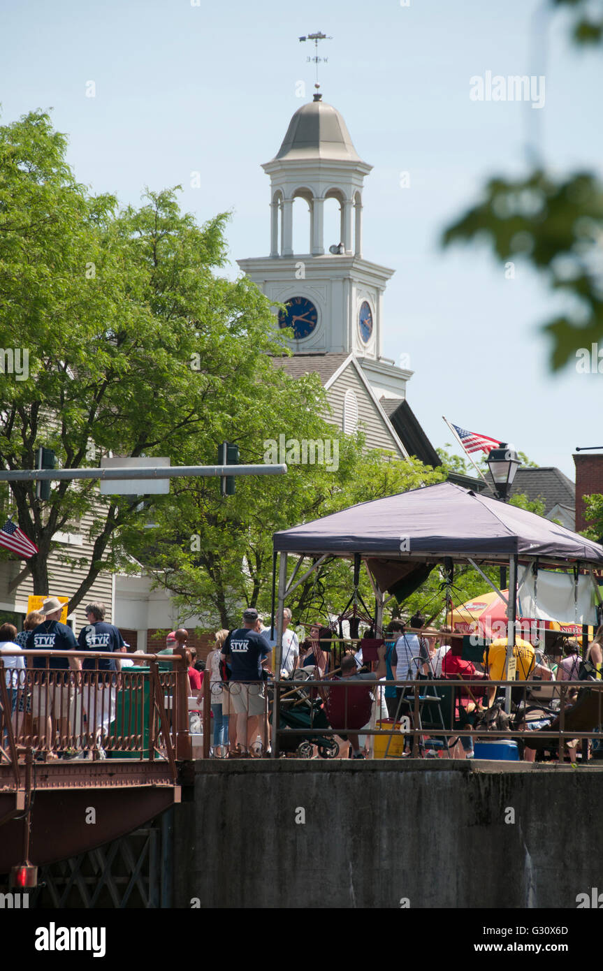 Fairport Canal Days Stock Photo Alamy