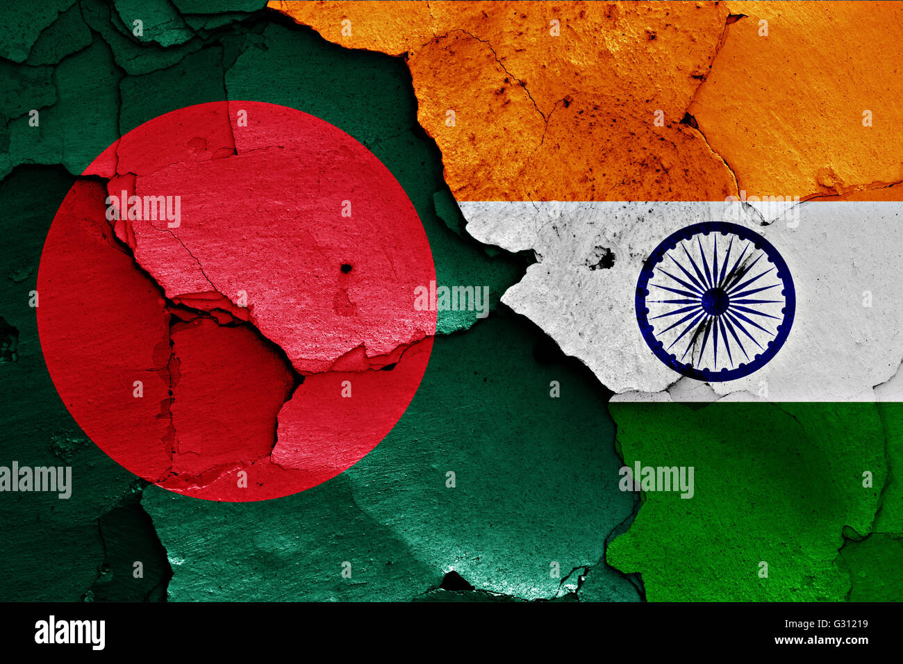 India bangladesh hi-res stock photography and images - Alamy