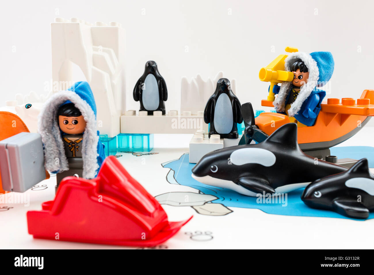 lego duplo arctic set