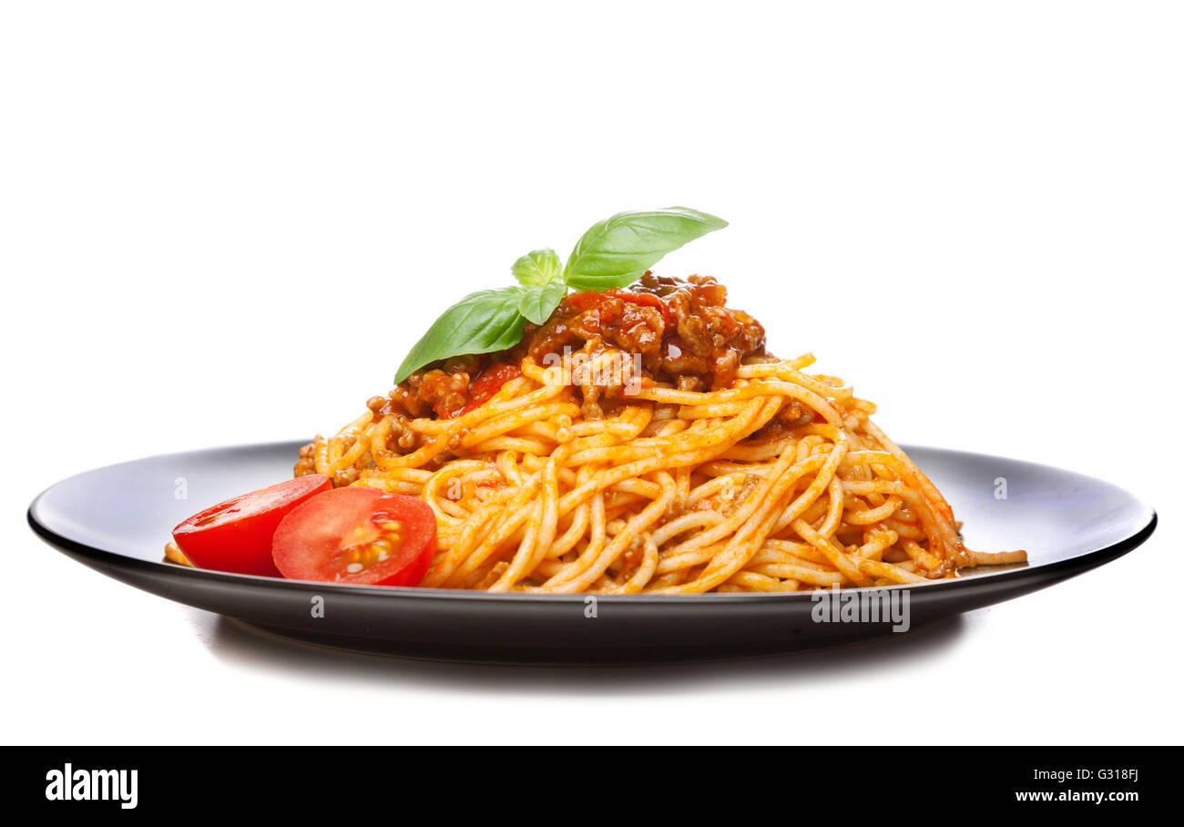 Traditional spaghetti bolognese Stock Photo Alamy