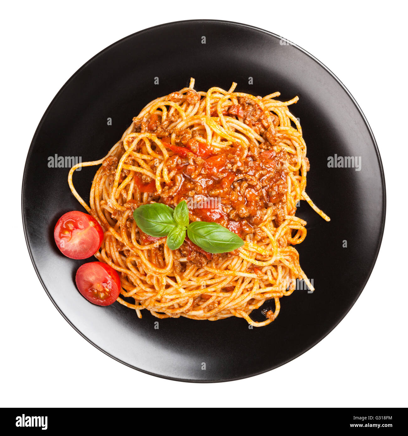Traditional spaghetti bolognese Stock Photo Alamy