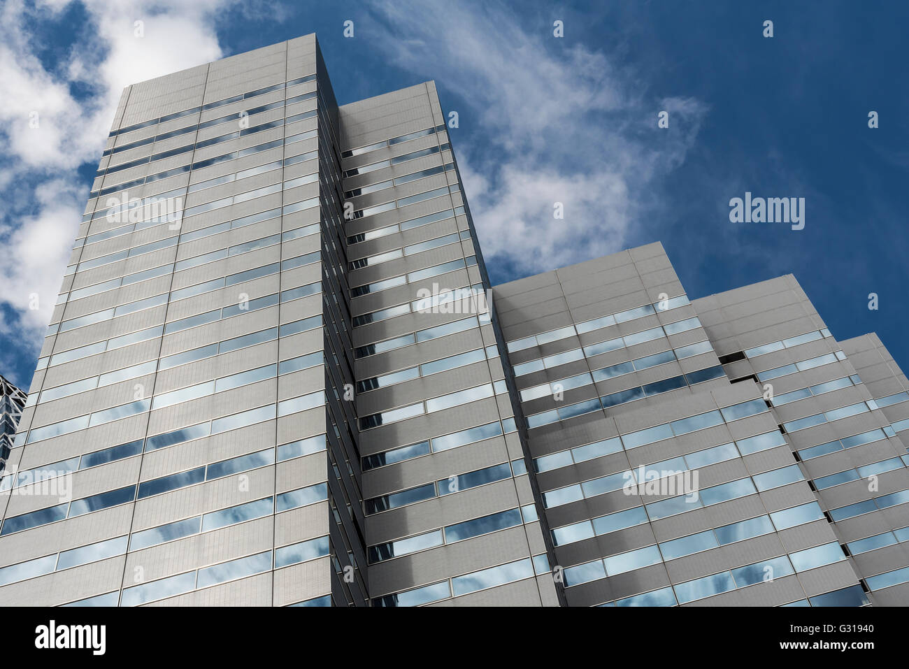 Low-angle view of Shinjuku L Tower, skyscraper in Nishi-Shinjuku ...