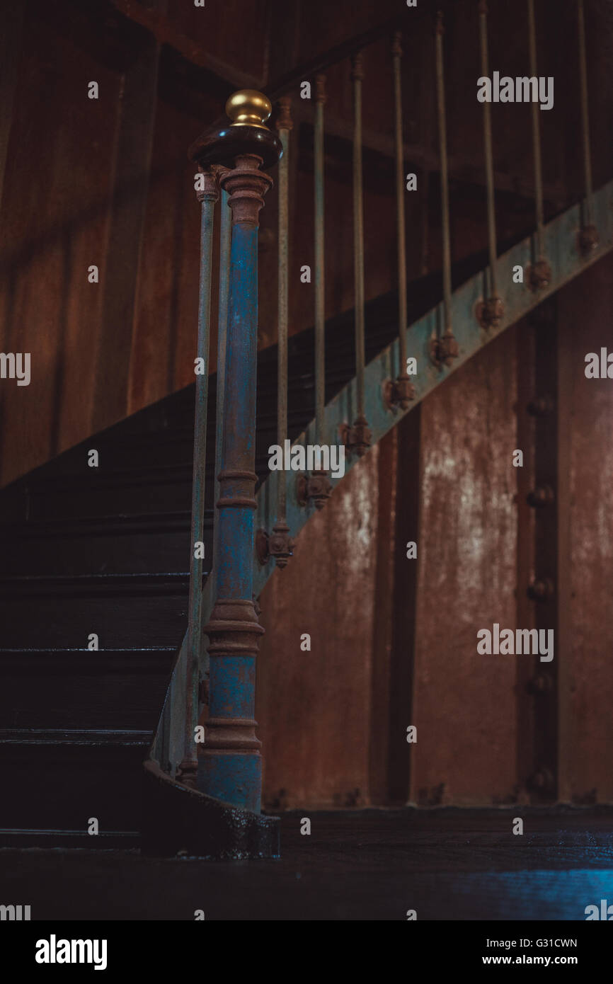 Gothic stair railing hi-res stock photography and images - Alamy