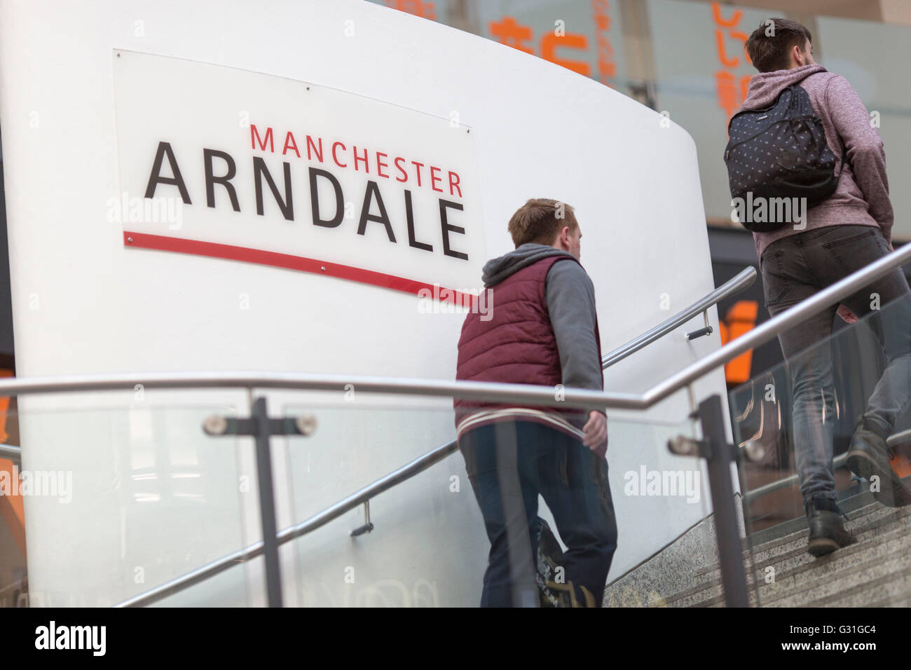 Manchester Arndale shopping centre Stock Photo