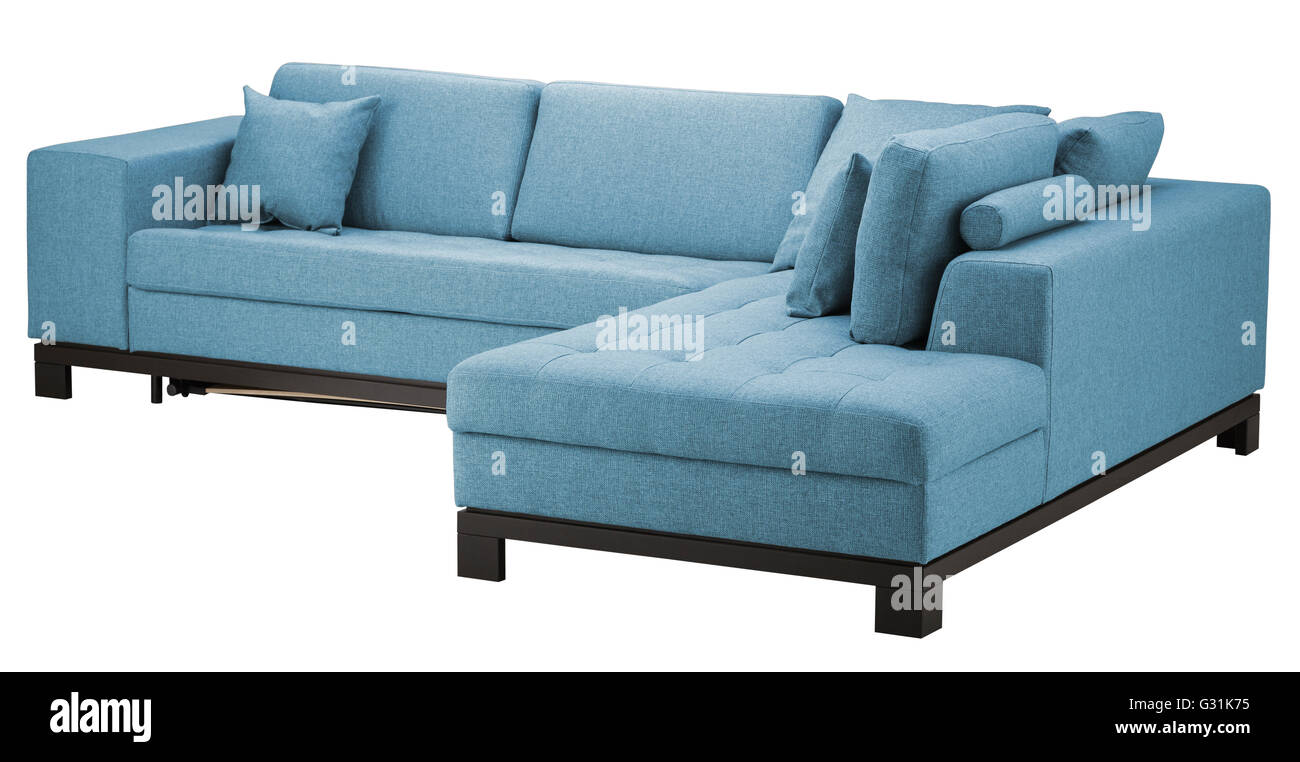 Corner sofa isolated. Include clipping path Stock Photo Alamy