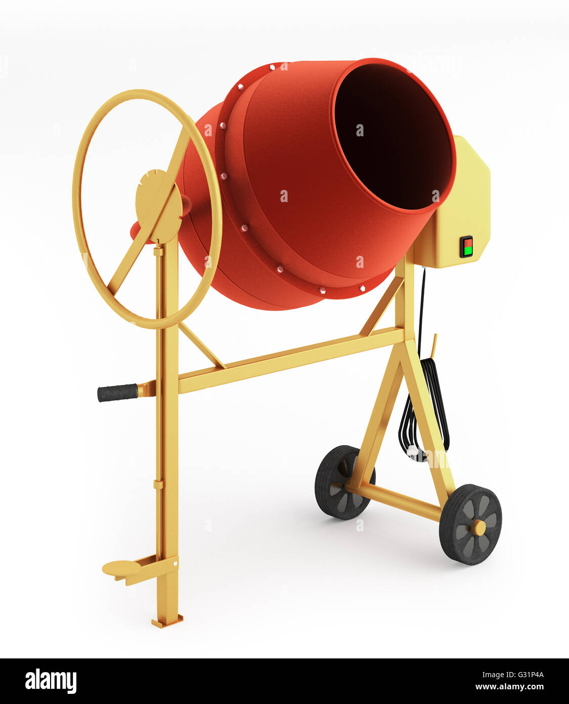 Cement mixer Cut Out Stock Images & Pictures Alamy