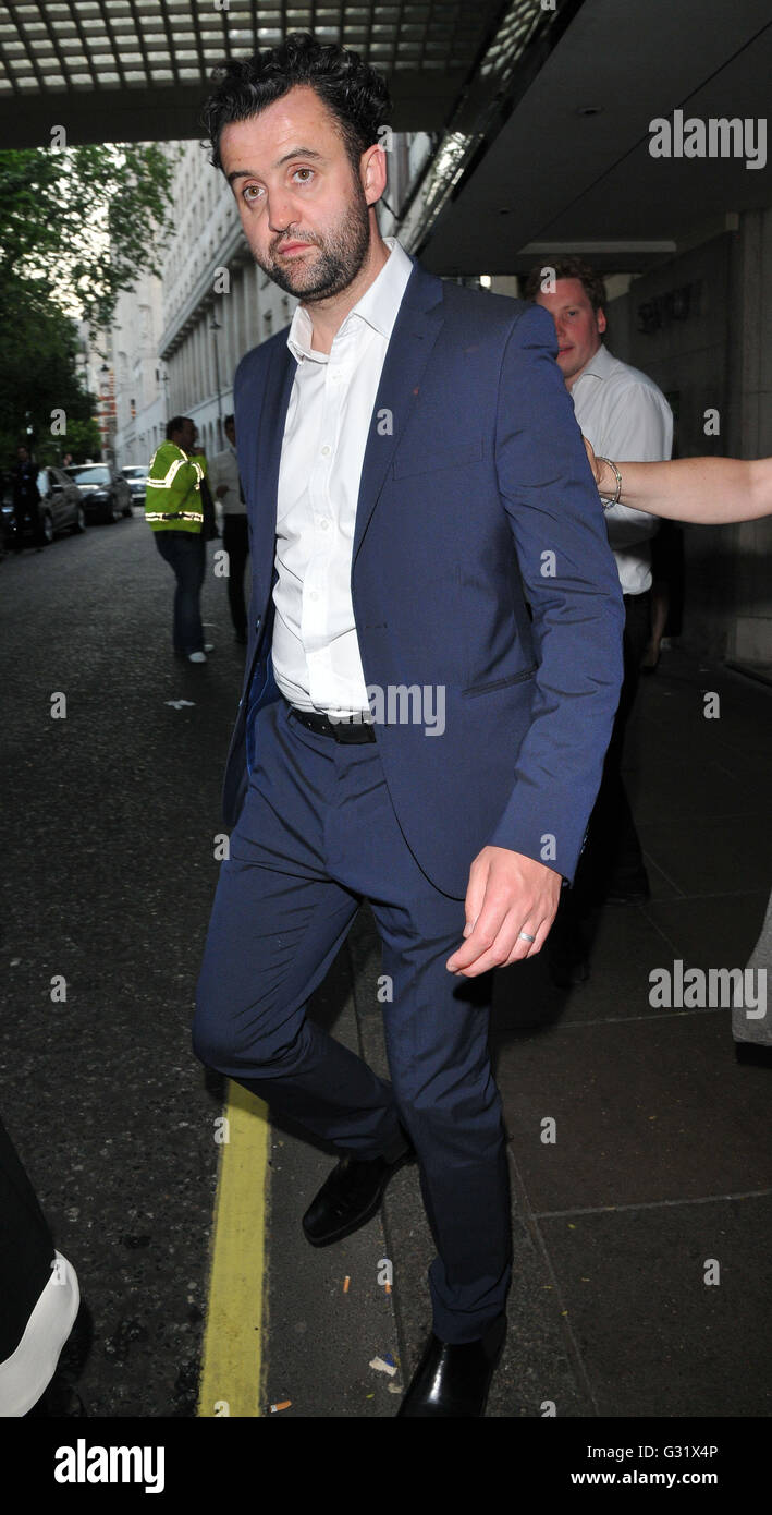London, UK. 05th June, 2016. Daniel Mays at the South Bank Sky Arts Awards 2016, The Savoy Hotel, The Strand, London, England, UK, on Sunday 05 June 2016. Credit:  Landmark Media/Alamy Live News Stock Photo