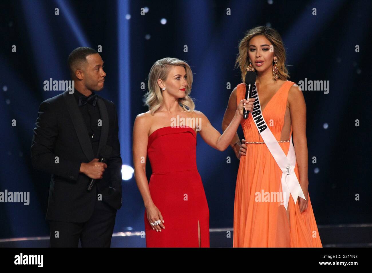 Las Vegas, NV, USA. 5th June, 2016. Terrence J, Julianne Hough, Miss