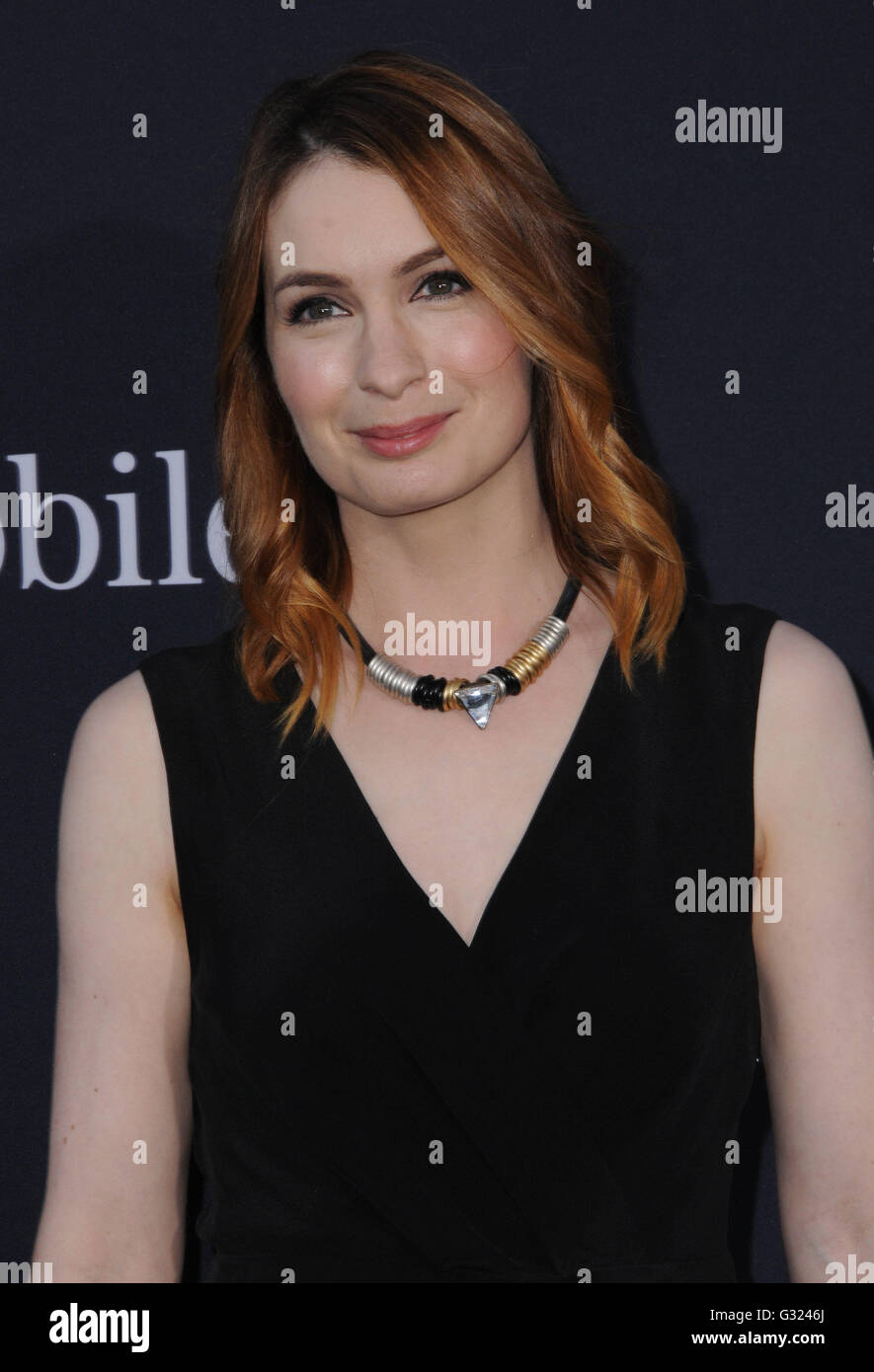 Hollywood, CA, USA. 6th June, 2016. 06 June 2016 - Hollywood, California - Felicia Day. Arrivals for the Premiere Of Legendary Pictures and Universal Pictures' ''Warcraft'' held at the TCL Chinese Theater IMAX. Photo Credit: Birdie Thompson/AdMedia Credit:  Birdie Thompson/AdMedia/ZUMA Wire/Alamy Live News Stock Photo