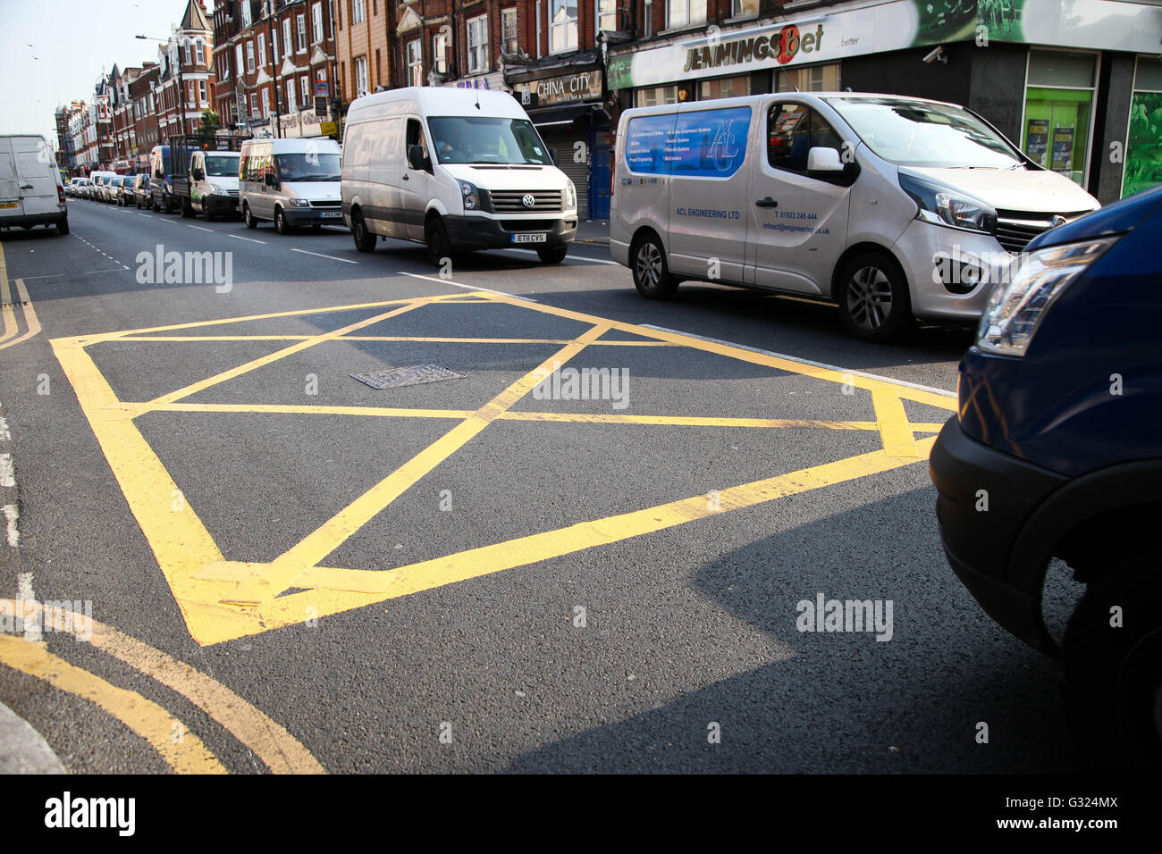 Yellow Box Junction Stock Photos & Yellow Box Junction Stock Images Alamy