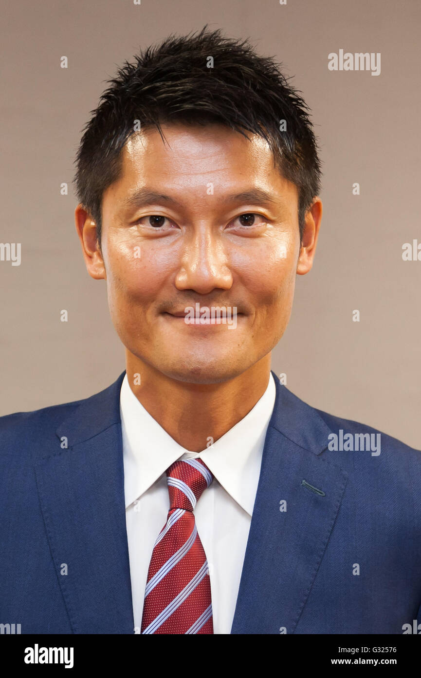 Tokyo, Japan. 7th June, 2016. Former volleyball player Kentaro Asahi