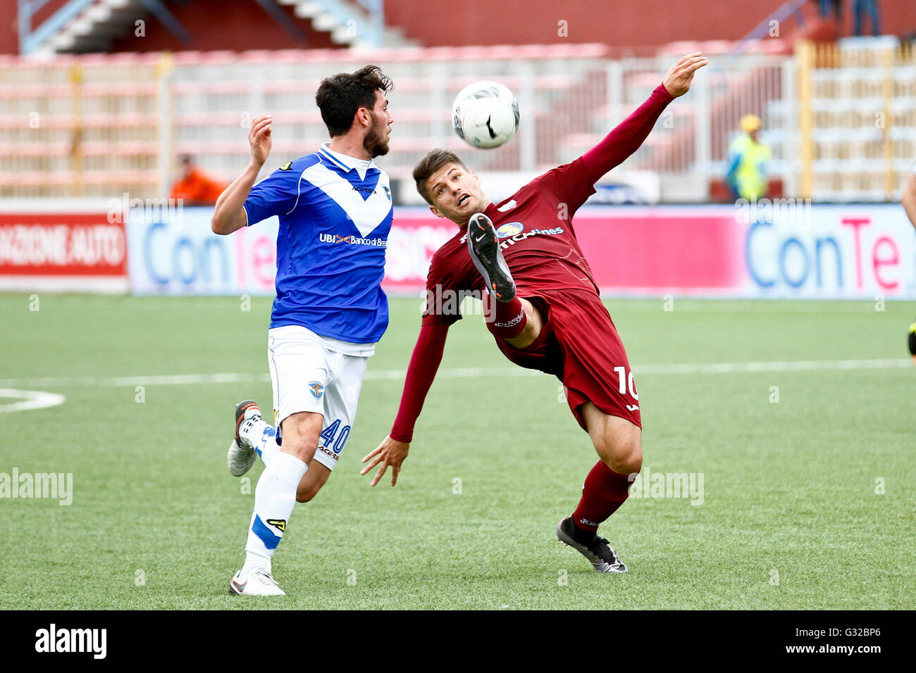 Campionato italiano serie B 2015/2016 Trapani Calcio - Brescia 02 Aprile 2016 Stadio Provinciale Erice in foto: Petkovic Stock Photo