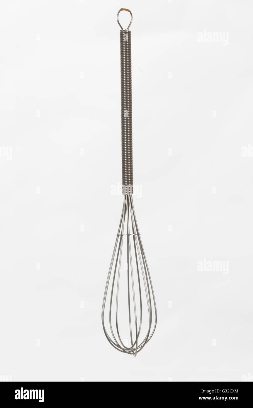 Wire whisk Stock Photo