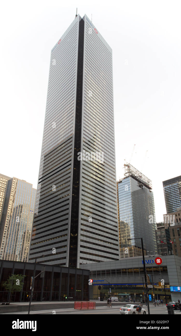 Skyscraper BMO King and Bay, Toronto Stock Photo