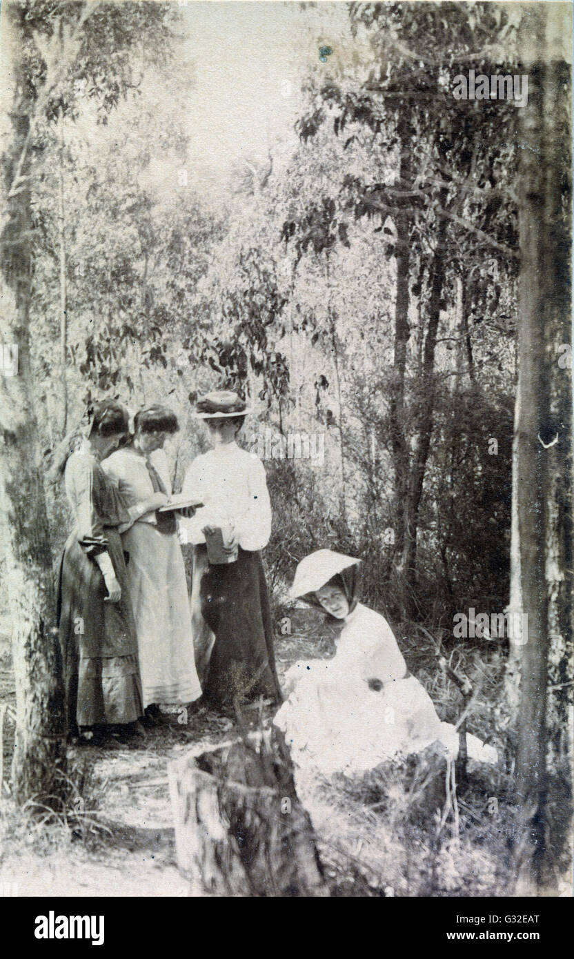 Archibald James Campbell - Another Camp Snap   - Museum Victoria, Carlton Australia Stock Photo