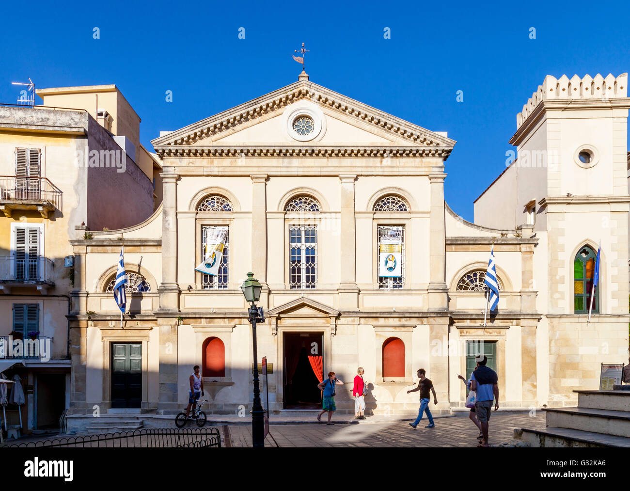 Cathedral Of St Jacob and St Christopher, Town Hall Square, Corfu Old