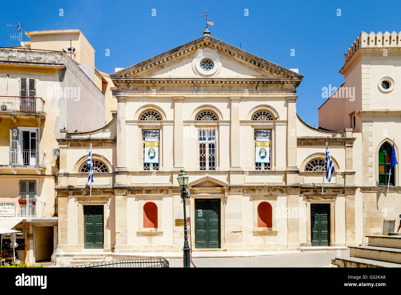 Cathedral Of St Jacob and St Christopher, Town Hall Square, Corfu Old