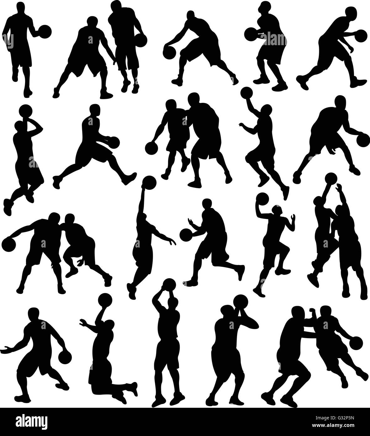 Throw shooting basketball Stock Vector Images Alamy Throw shooting basketball Stock Vector Images Alamy