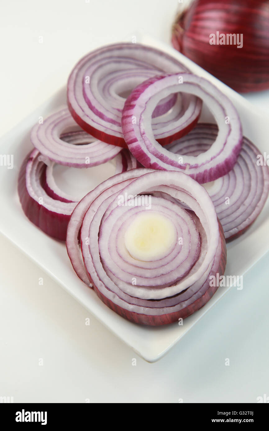 Red Onion Stock Photo