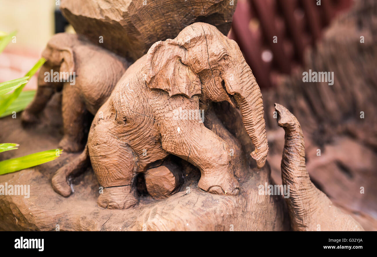 stone elephant statue Stock Photo Alamy