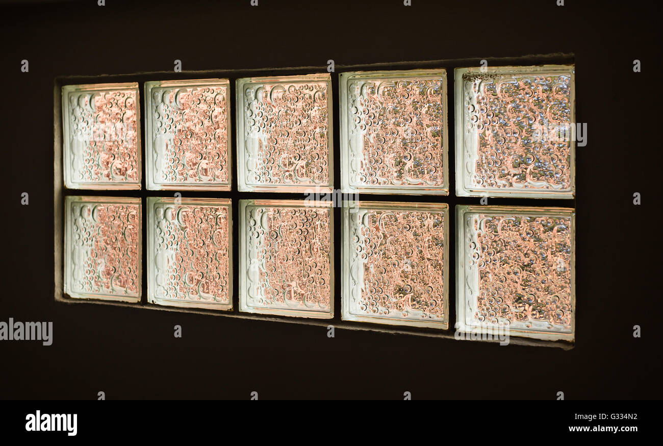 glass block wall background Stock Photo - Alamy