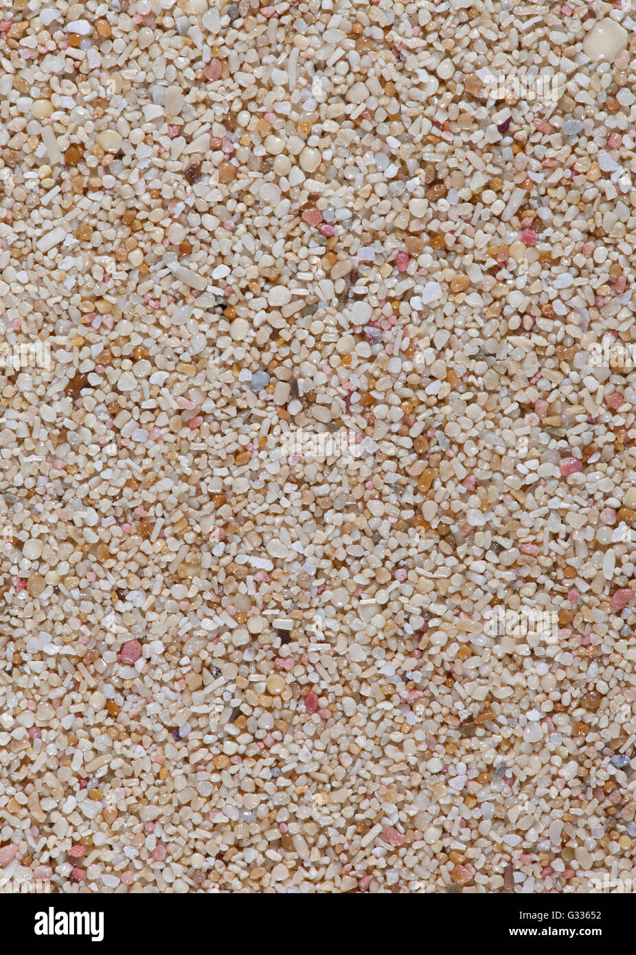 Sand sample from Cabarete Playa Grande, Dominican Republic Republic Stock Photo