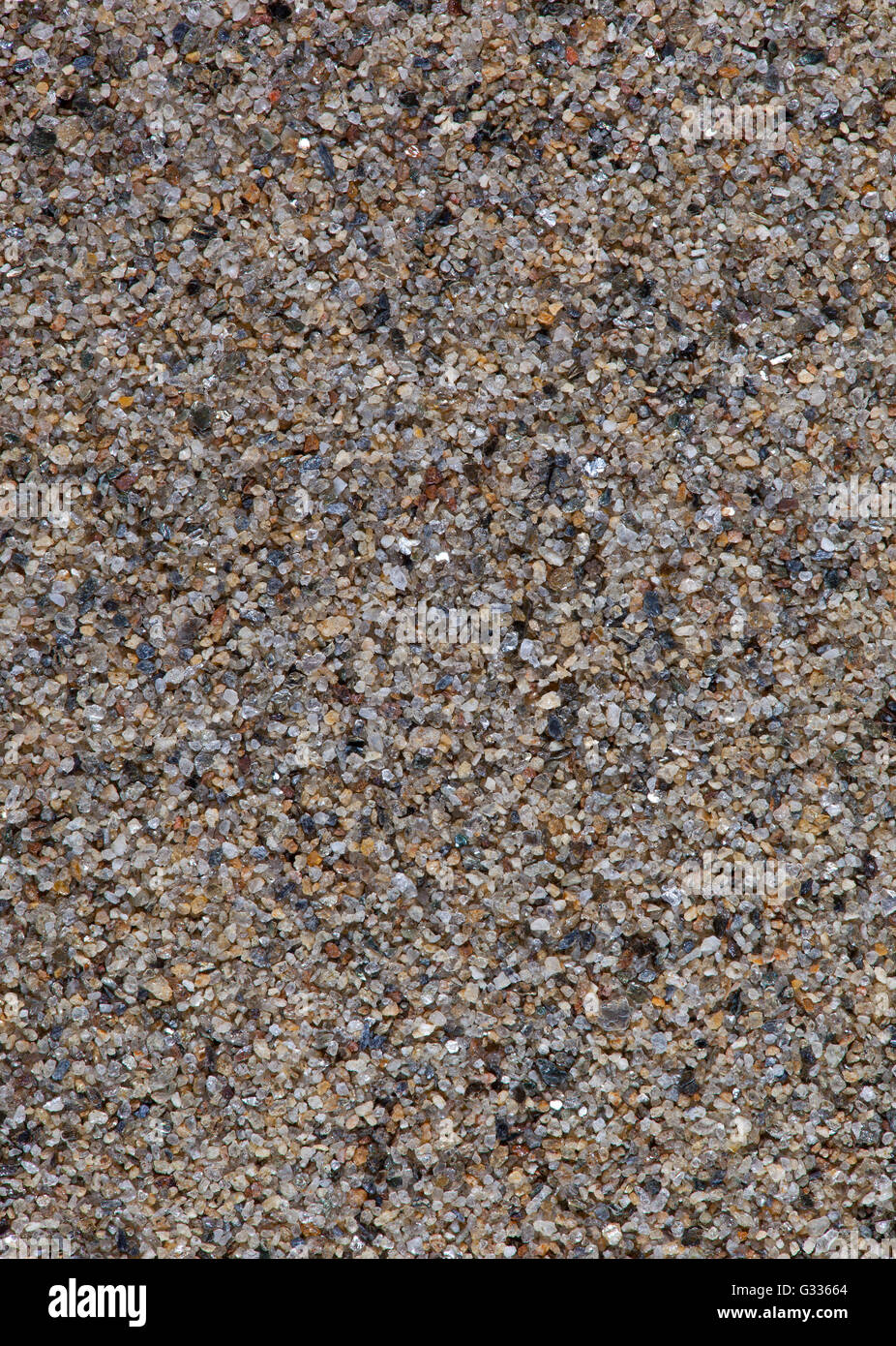 Sand sample from Ephesus, Turkey Stock Photo