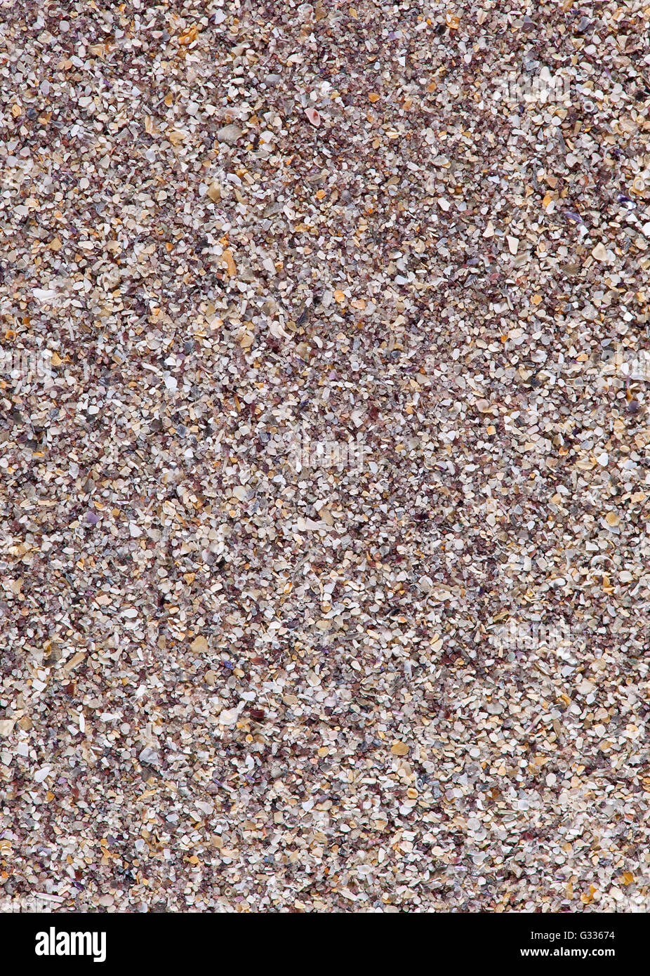 Sand sample from Ventry, Ireland Stock Photo