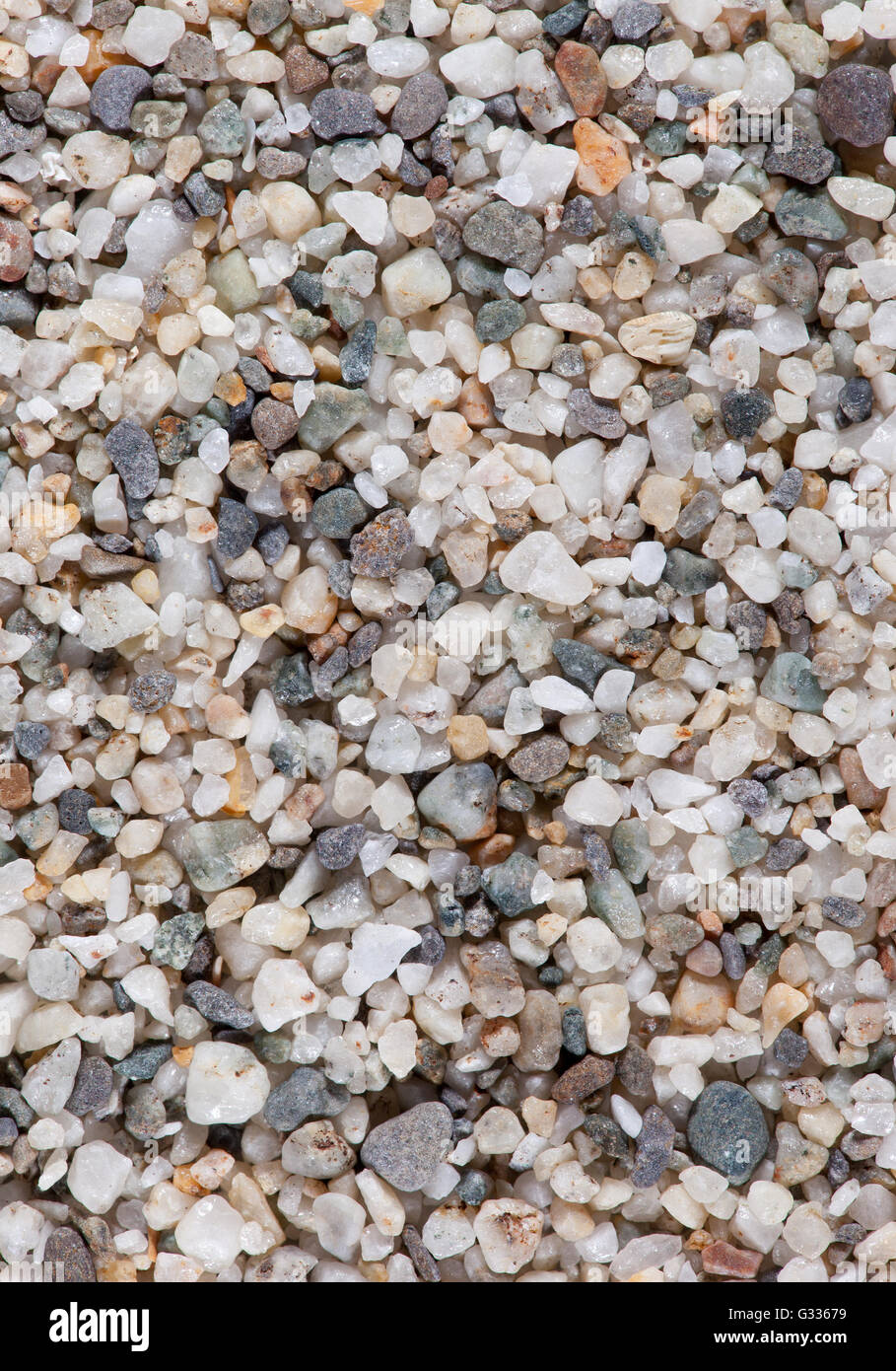 Sand sample from Ballydonegan, Beara Peninsula, Ireland Stock Photo