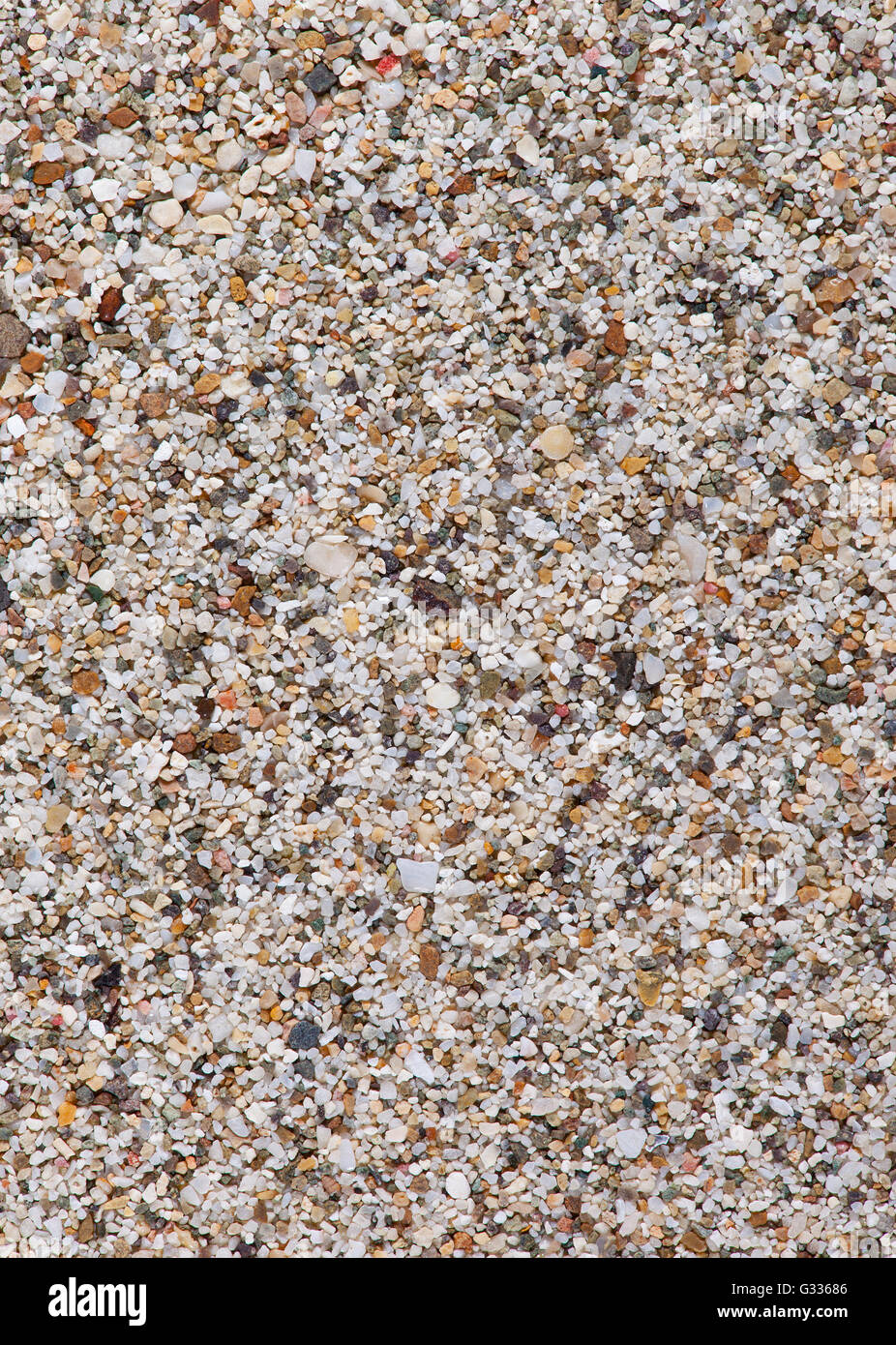 Sand sample from Curacao Stock Photo