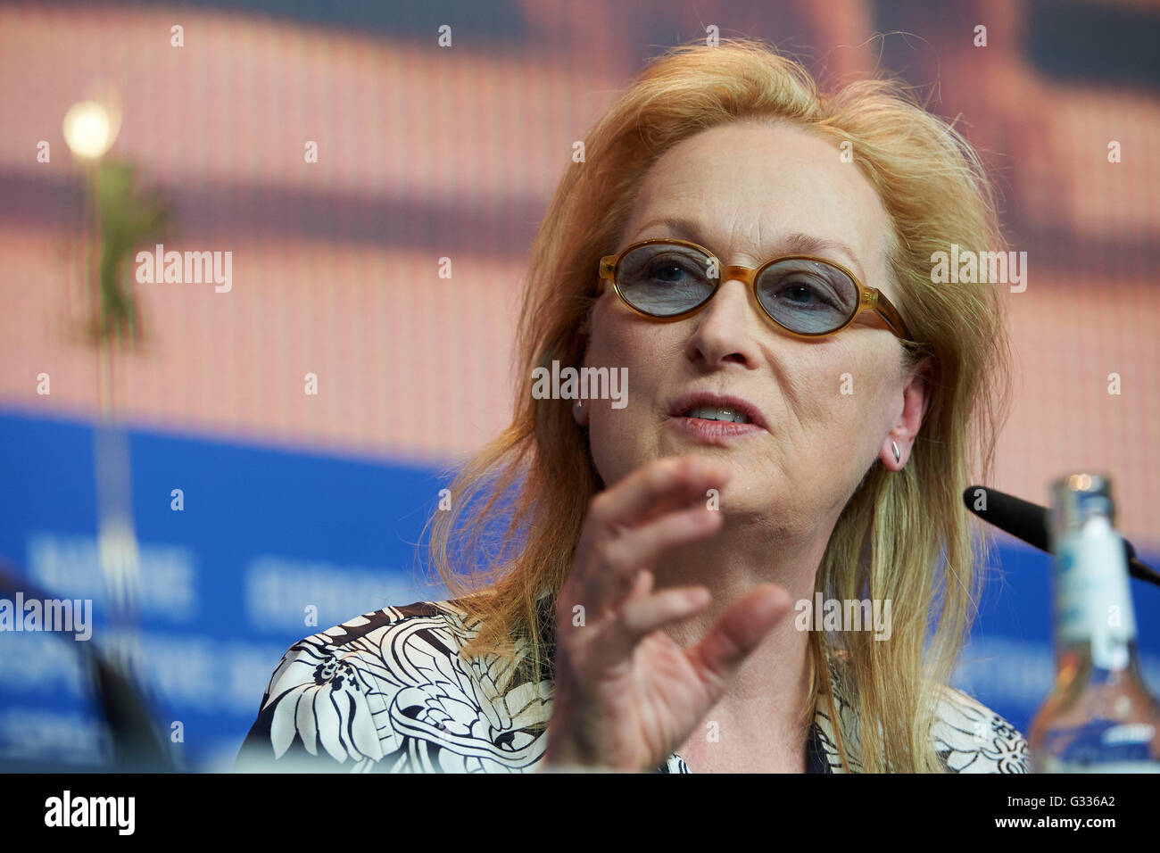 Berlin, Germany, actress Meryl Streep at the Berlinale Stock Photo