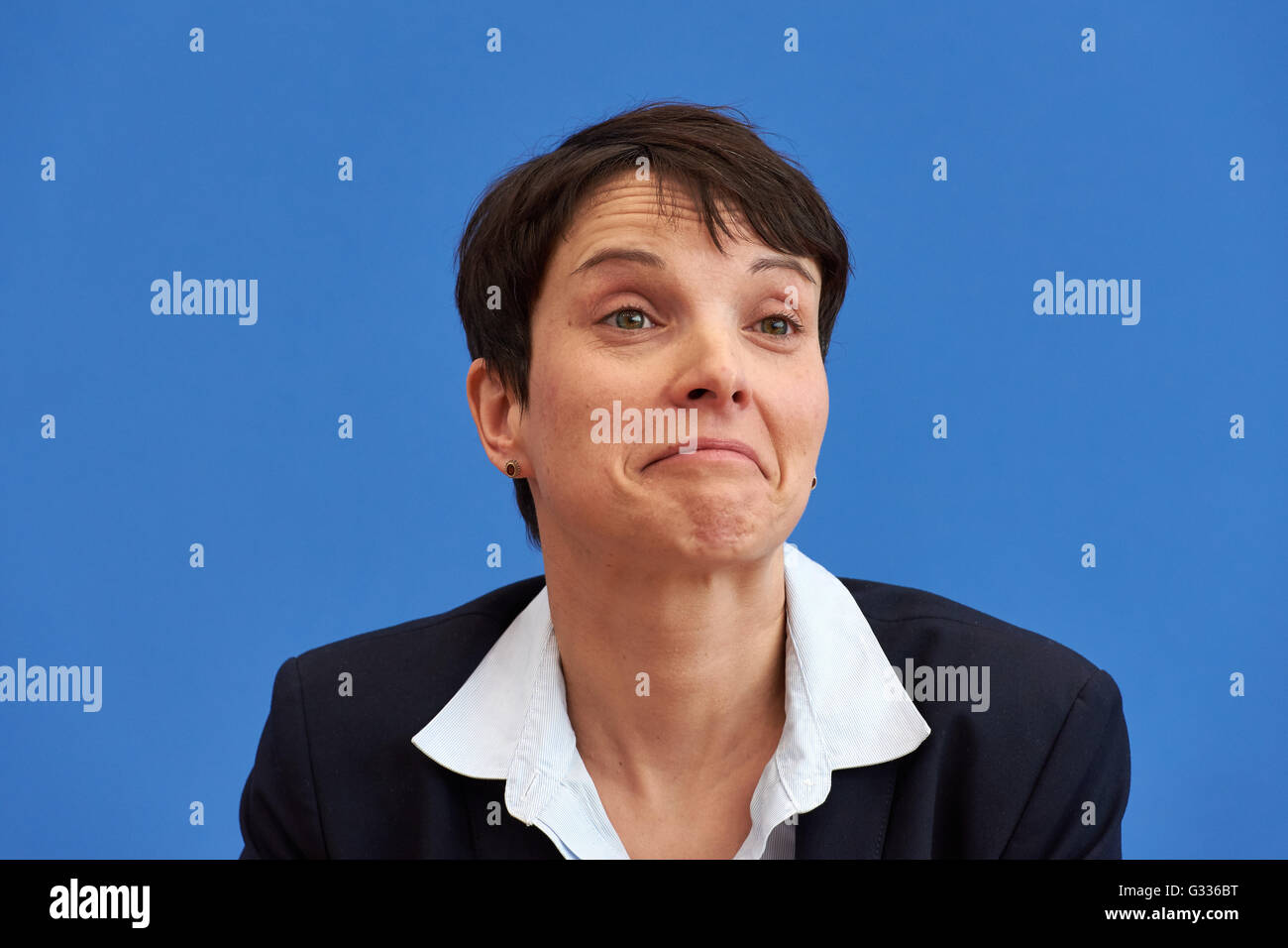 Berlin, Germany, Frauke Petry, AFD National Chairman Stock Photo