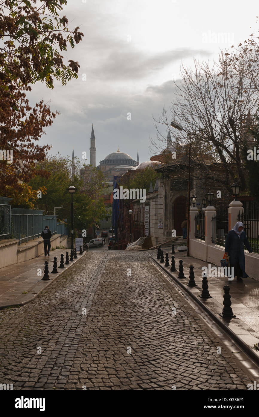 Istanbul street. Turkey Stock Photo - Alamy