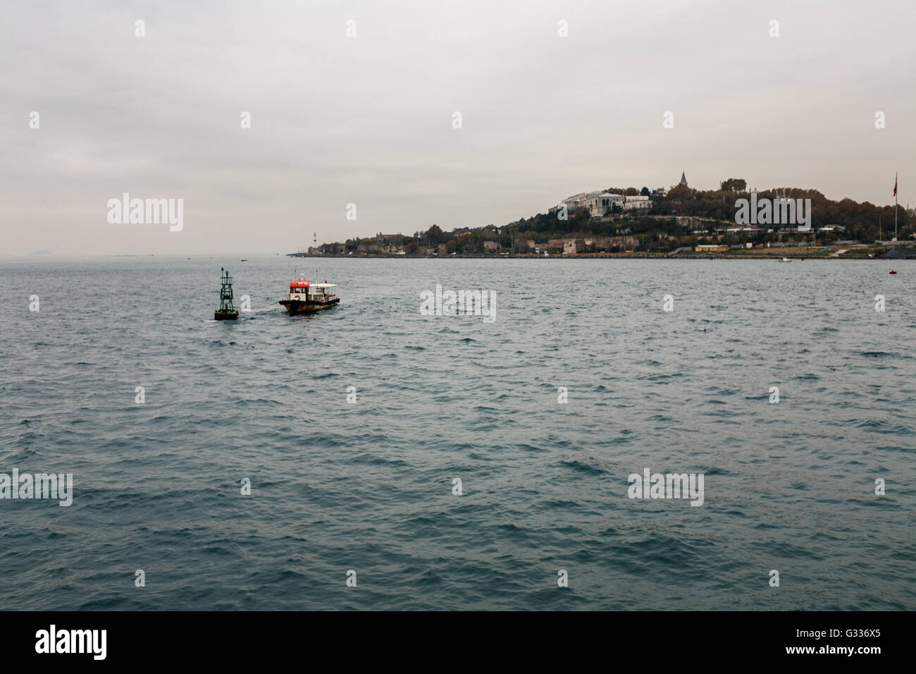 Old city of Istanbul from Bosphorus Stock Photo - Alamy