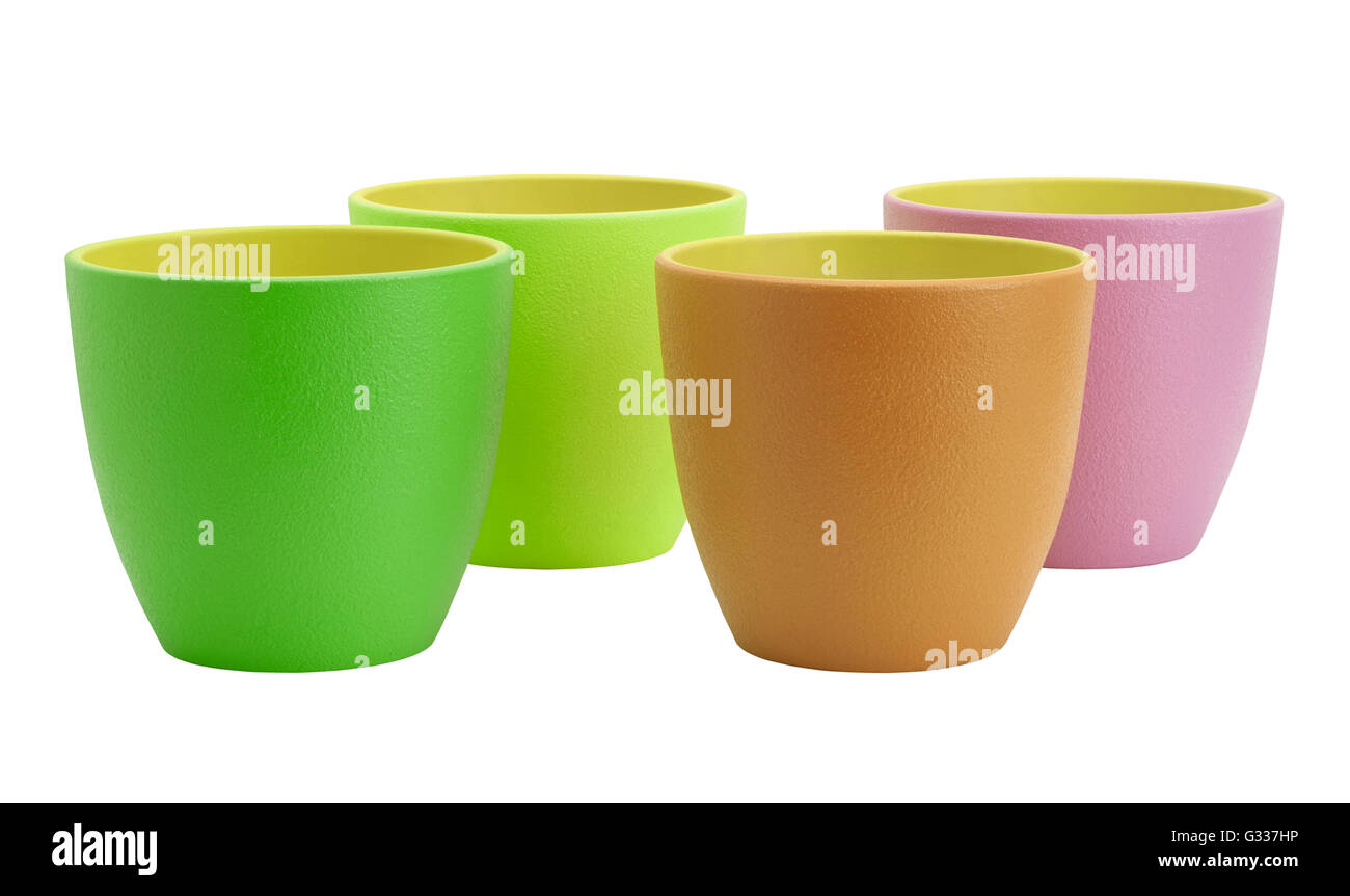 Flower pots garden ideas Cut Out Stock Images & Pictures Alamy