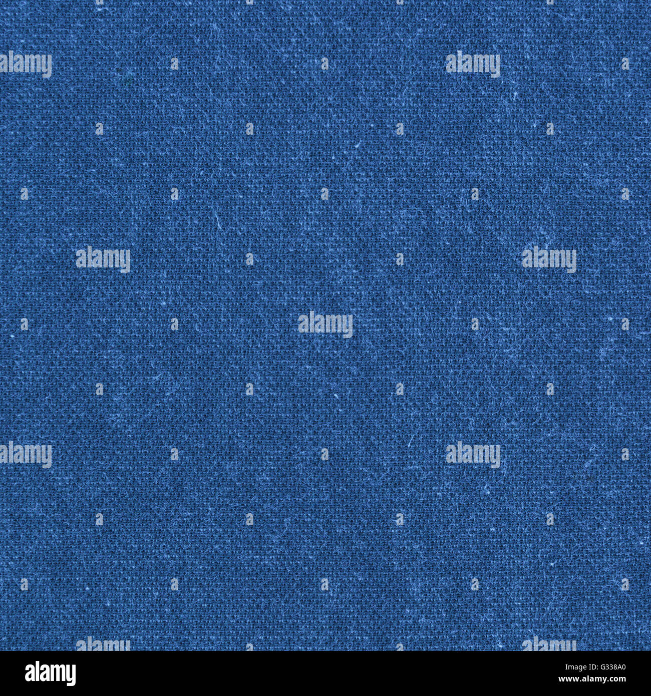 Blue wool knitted fabric texture. Close up fragment of the top view ...