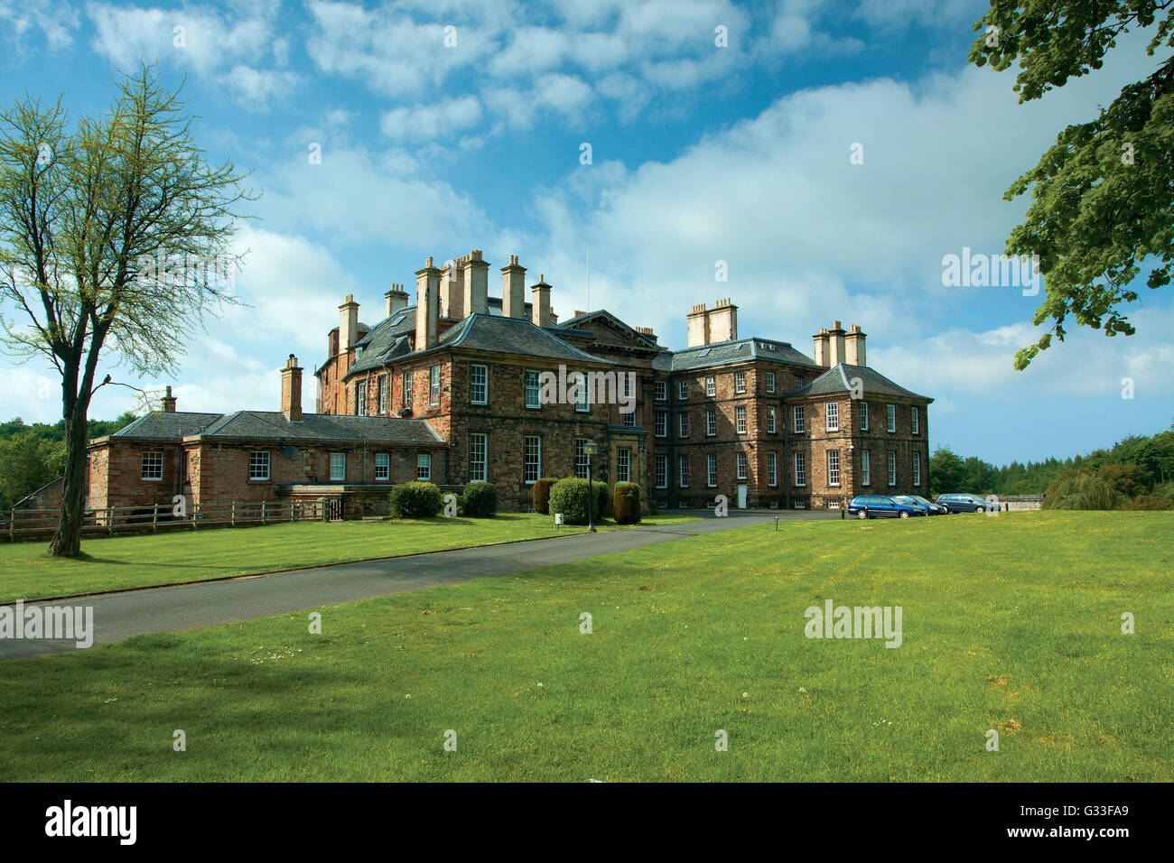 Dalkeith House, Dalkeith Country Park, Dalkeith, Midlothian Stock Photo