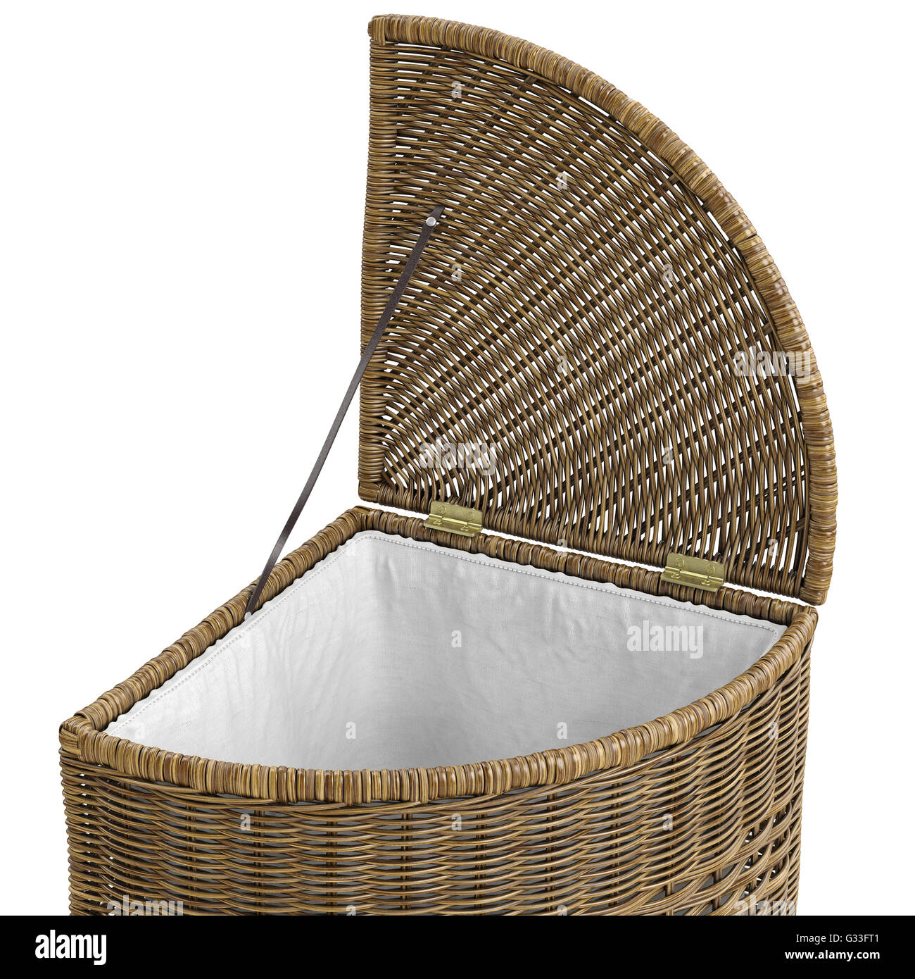 Rattan picnic basket hi-res stock photography and images - Alamy