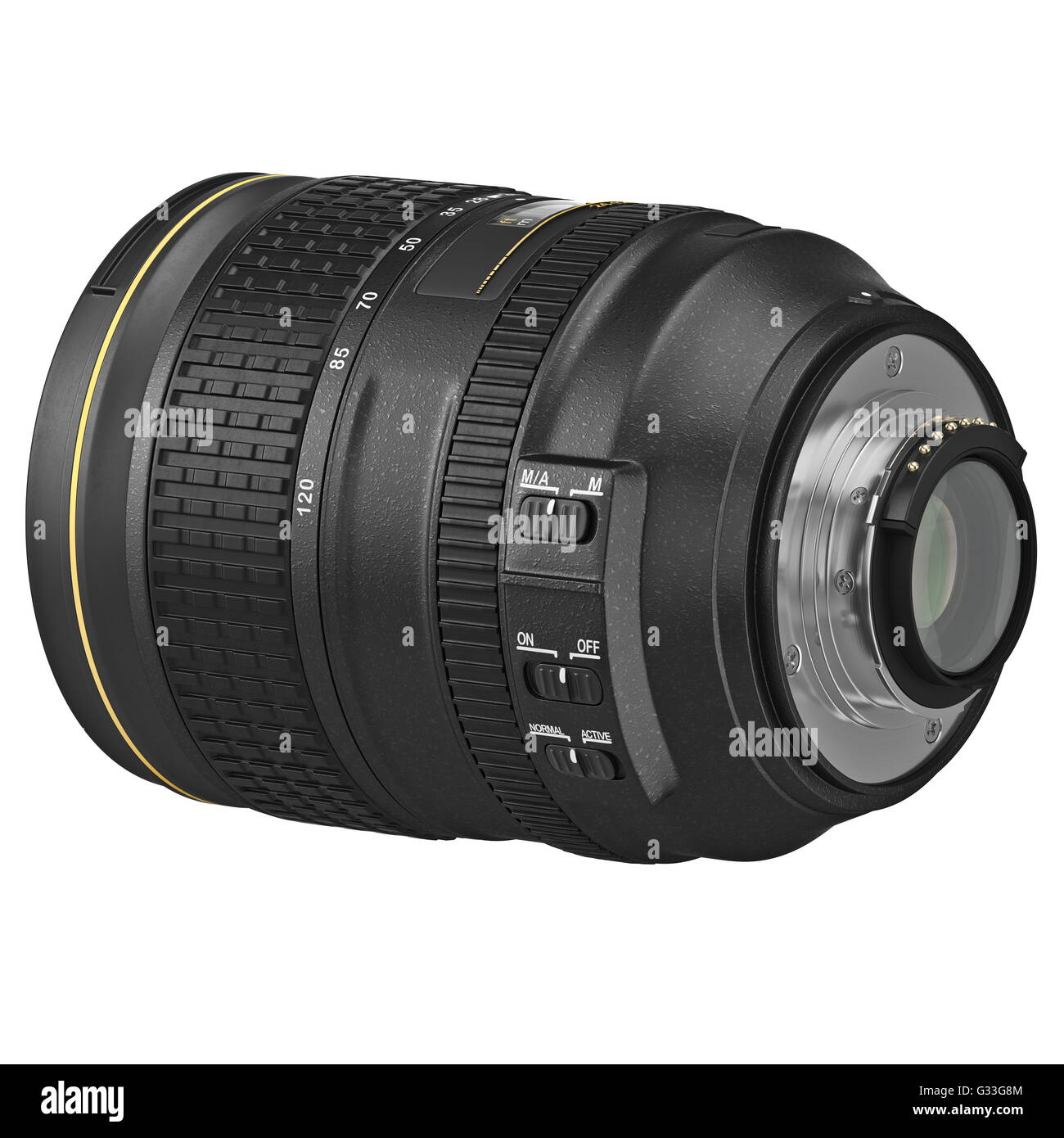 Optic camera SLR lens Stock Photo Alamy