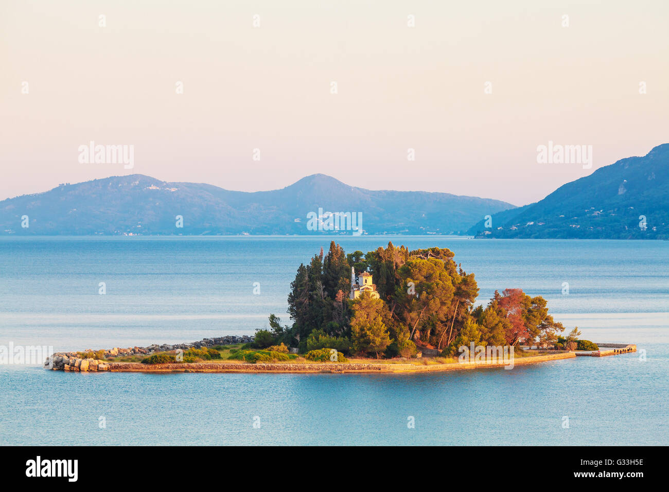 Corfu pantokrator monastery hi-res stock photography and images - Alamy