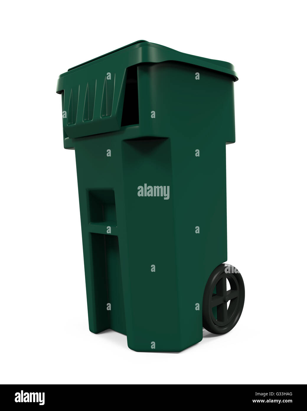 Garbage Trash Bin Stock Photo Alamy