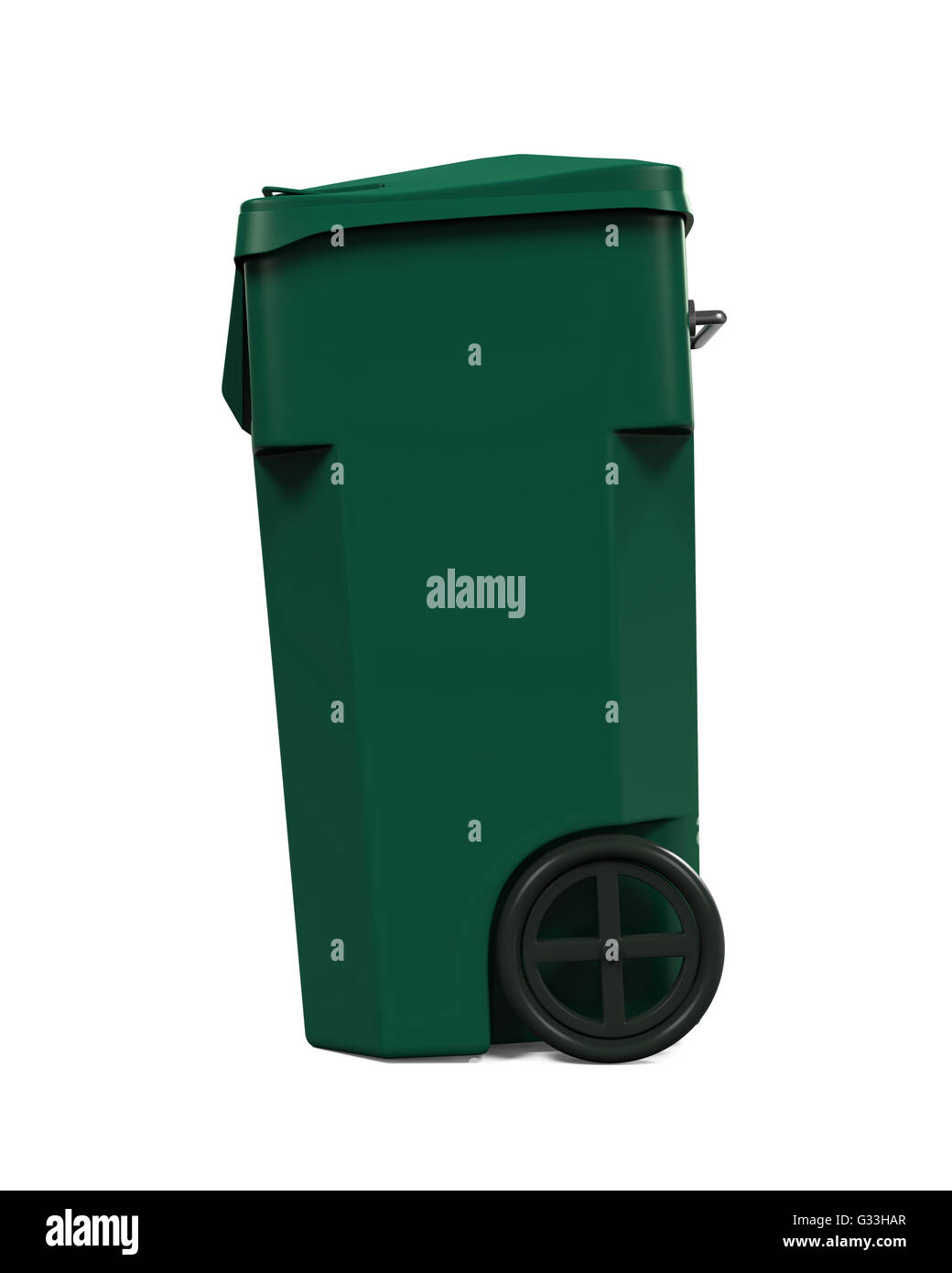 Garbage Trash Bin Stock Photo Alamy