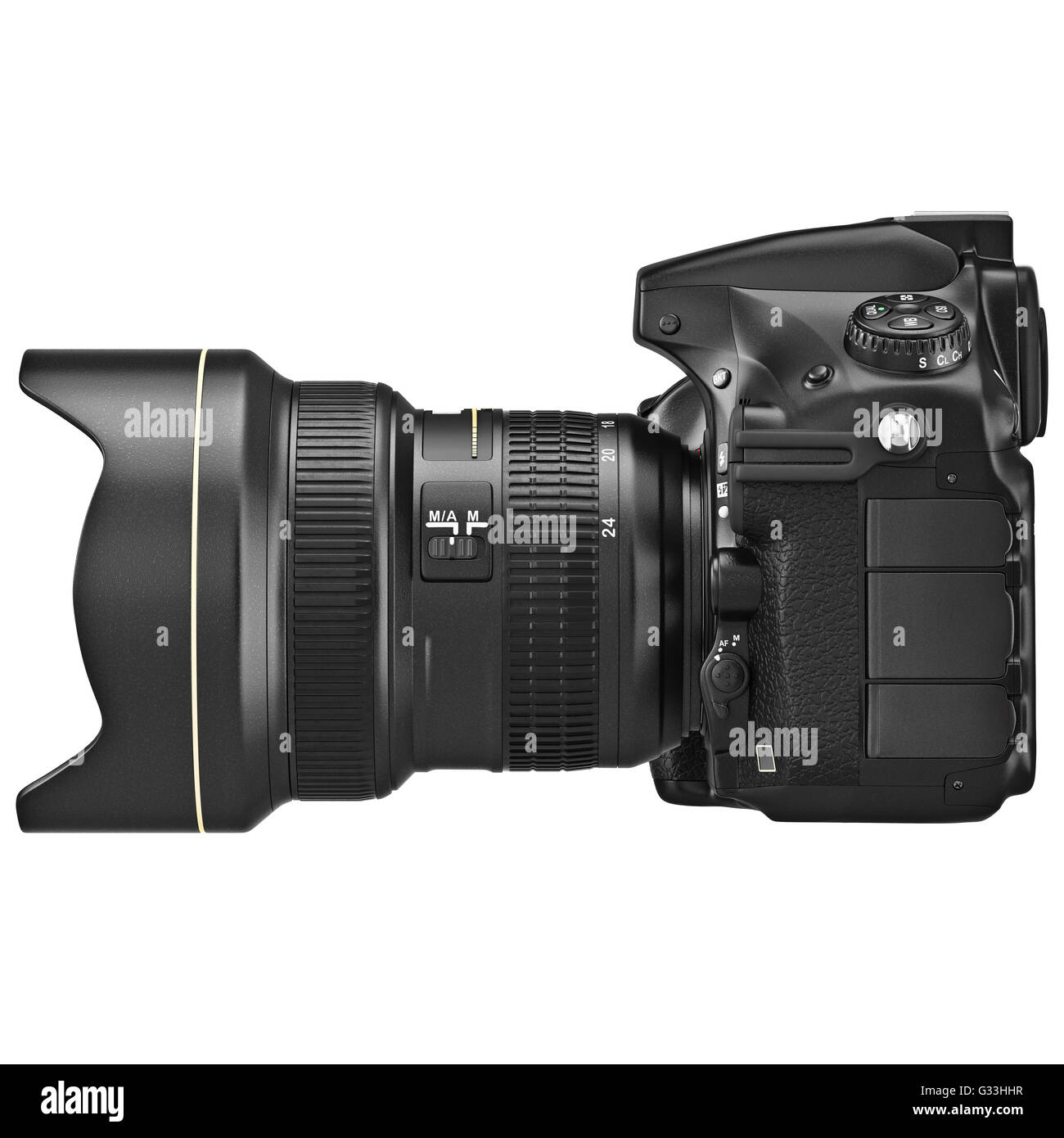 Digital camera, side view Stock Photo Alamy